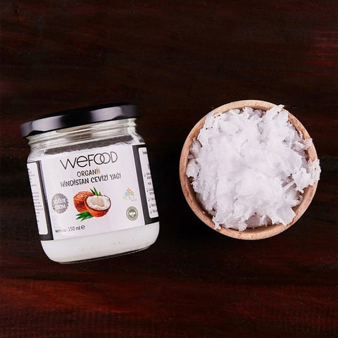 Wefood Organik Hindistan Cevizi Yağı (Soğuk Sıkım) - 150 ml