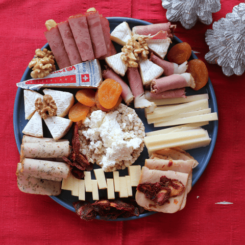 Dünya Peynirleri ve Şarküteri Tabağı - 500 gr